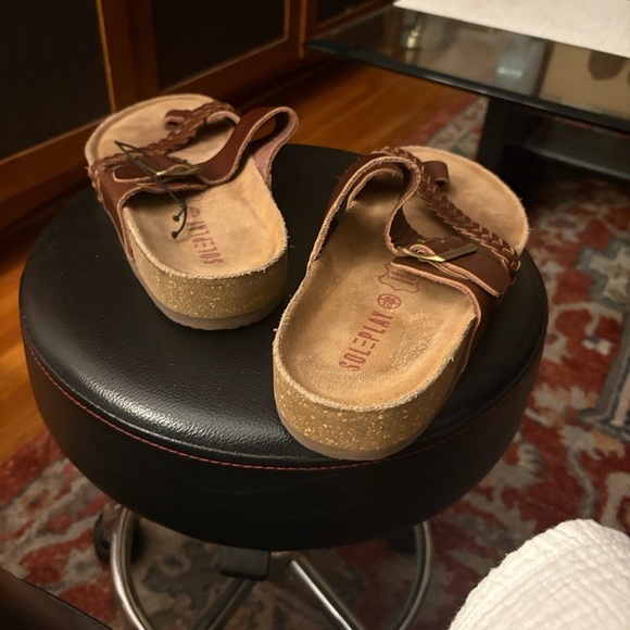 Replay Brown Strapped Sandals main image 7